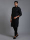 Men's Black Pathani Suit Set