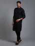 Men's Black Pathani Suit Set