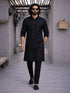 Men's Black Pathani Suit Set