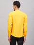 Men's Mustard Short Cotton Kurta