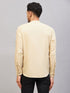 Men's Cream Short Cotton Kurta