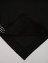 Men's Black Solid Dupatta