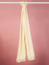 Men's Cream Solid Dupatta