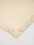 Men's Cream Solid Dupatta