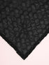 Men's Black Solid Dupatta