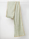 Green Viscose Zari Work Dupatta with Gold Border