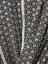 Men Black Geometric Printed Undetermined Dupatta