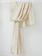 Beige Silk Blend Zari Work Geometric Men's Dupatta