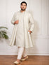 Men's Beige Geometric Dupatta