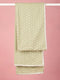 Men Olive Geometric Thread Work Undetermined Dupatta