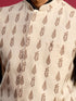 Men Cream Floral Plain Undetermined Nehru Jacket