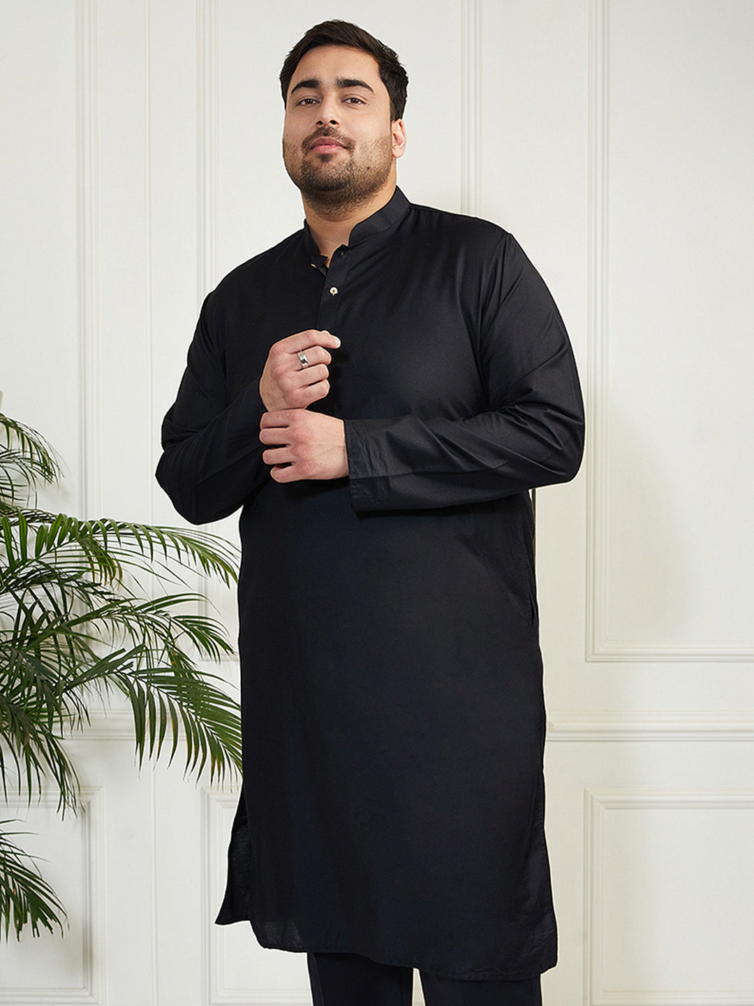 plus size kurta for men