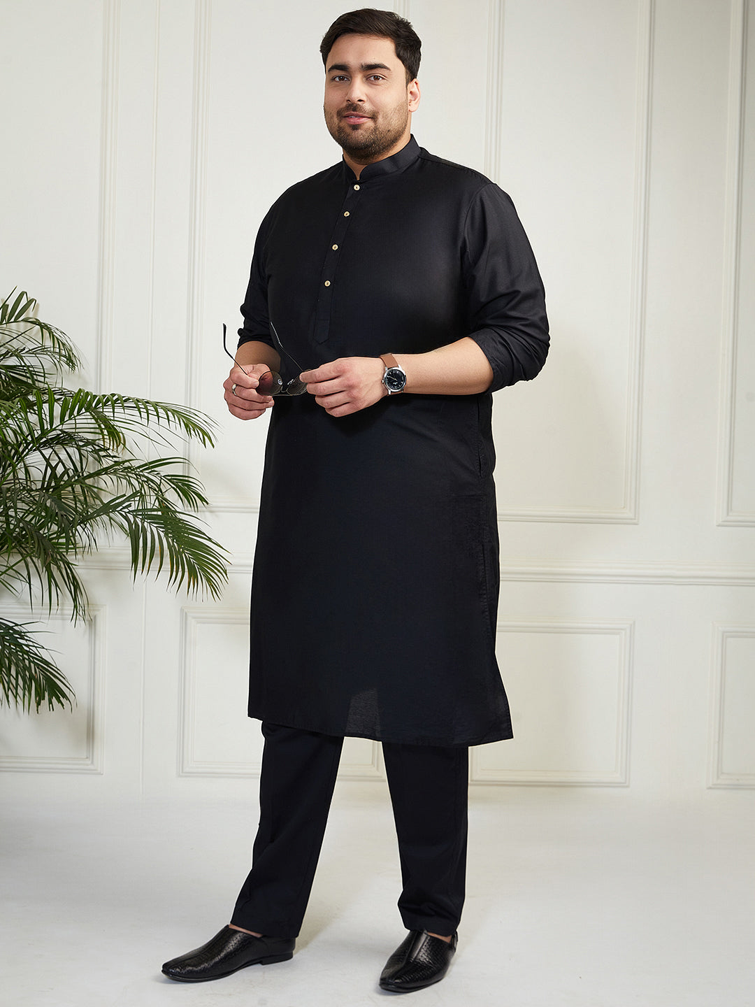 plus size kurta for men