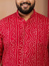 Men's Falsa Bandhani Kurta