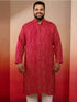 Men's Falsa Bandhani Kurta