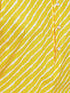 Men's Yellow Cotton Lehariya Print Kurta with Cream Pyjama Set
