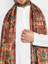 Men's White Cotton Solid Thigh Length Kurta Pant Set with Pant