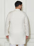 Plus Men's Cream Cotton Kurta