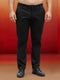 Men's Black Cotton Lycra Pant Style Pyjama
