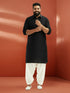 Men's Black Pathani Kurta