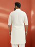 Men's White Pathani Kurta
