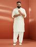 Men's White Pathani Kurta
