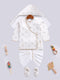 Infant Boy's Cream Silk Blend Ethnic Combo Set