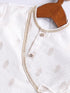 Infant Boy's Cream Silk Blend Ethnic Combo Set