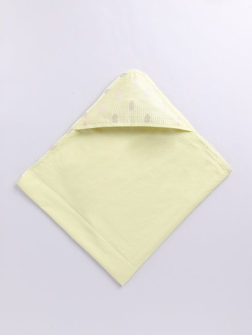 Infant Boy's Mint Green Silk Blend Ethnic Combo Set