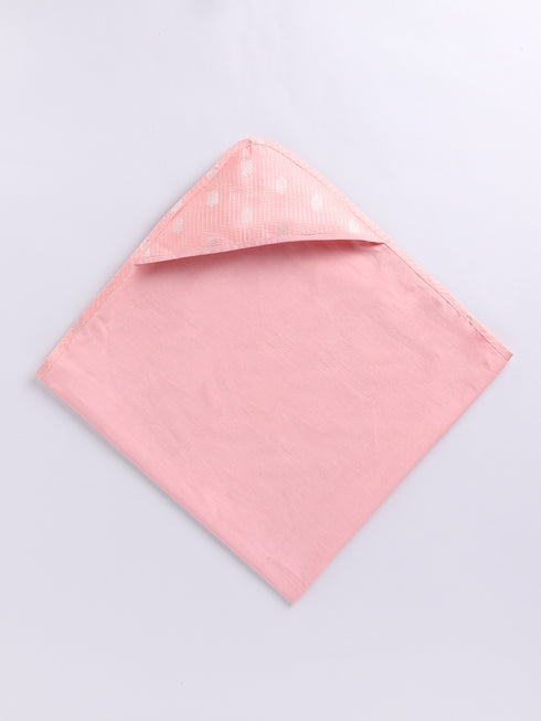 Infant Boy's Pink Silk Blend Ethnic Combo Set