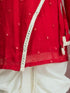 Boy's Red Kurta And Dhoti Set