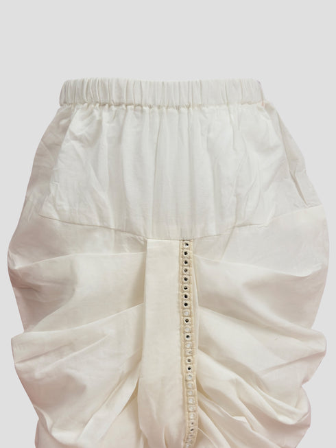 Boy's Red Kurta And Dhoti Set