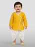 Boy's Yellow Kurta And Dhoti Set