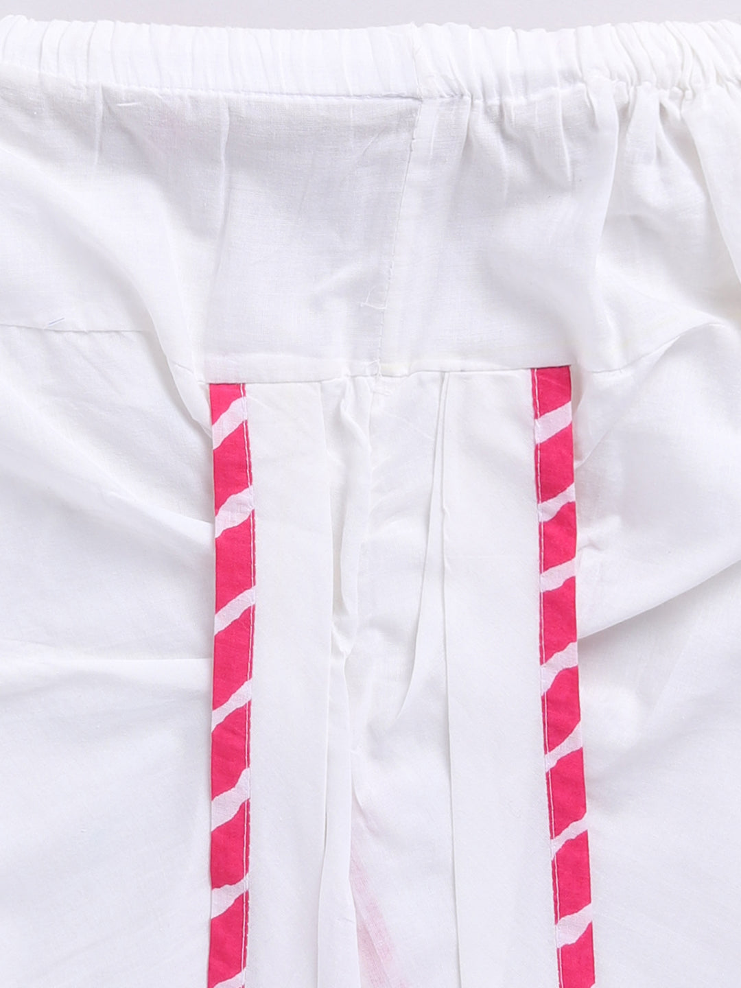 Boy's Pink Cotton Kurta Dhoti Set
