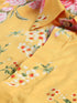 Sishu Boy's Yellow Floral Printed Kurta Patiala Set