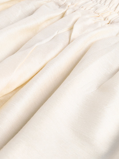 Boy's' Yellow Floral Printed Cotton Kurta Pyjama Set