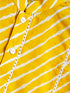 Infant Boy's Yellow And White Cotton Kurta Pyjama Set