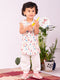 Infant Boy's Multicolor Cotton Blend Kurta Patiala Set