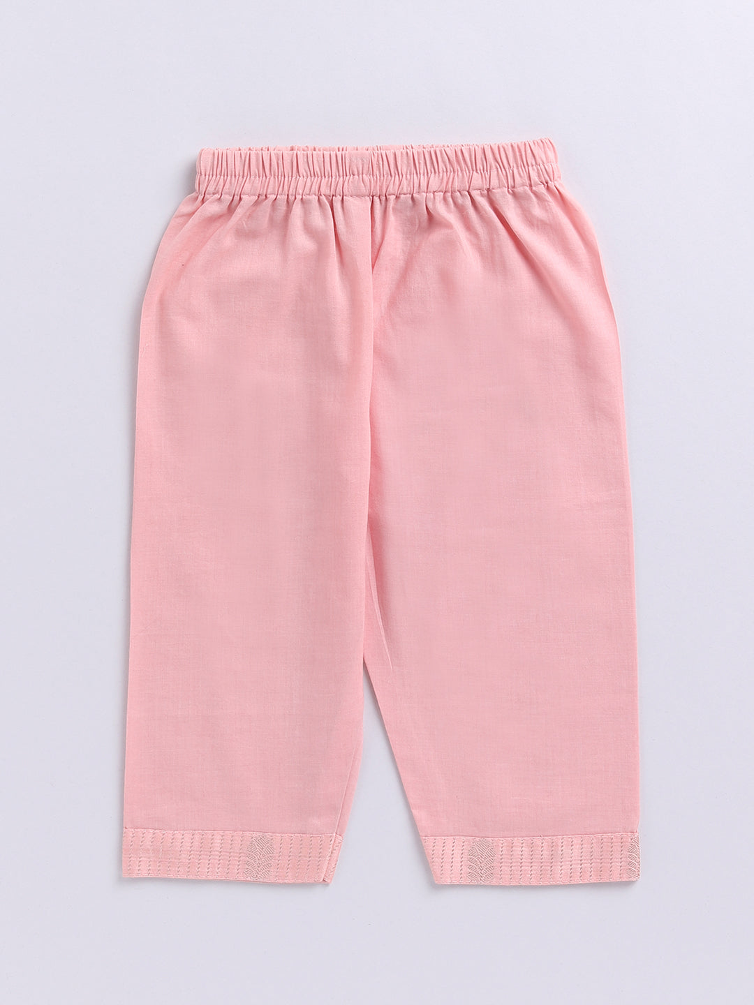 Girl's' Pink Ethnic Combo Set