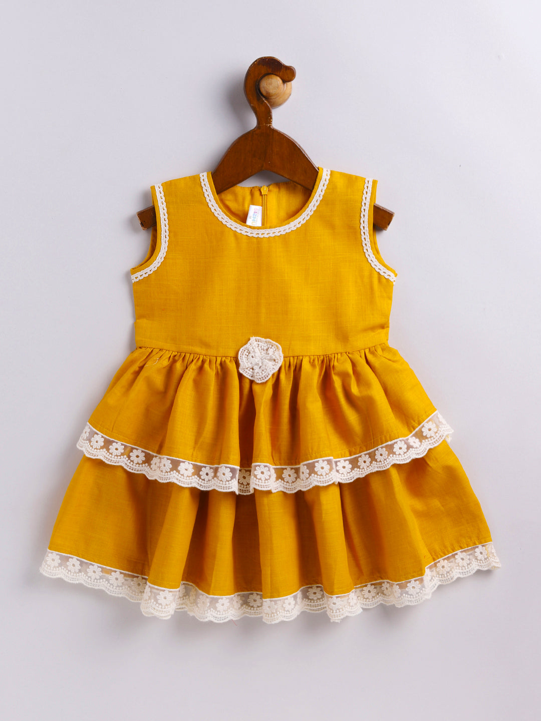 Girl's' Mustard Dress