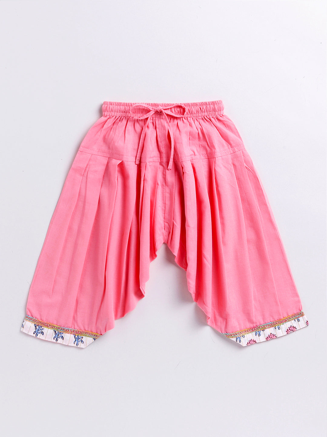 Girl's' Multi Color Kurta And Patiala Set