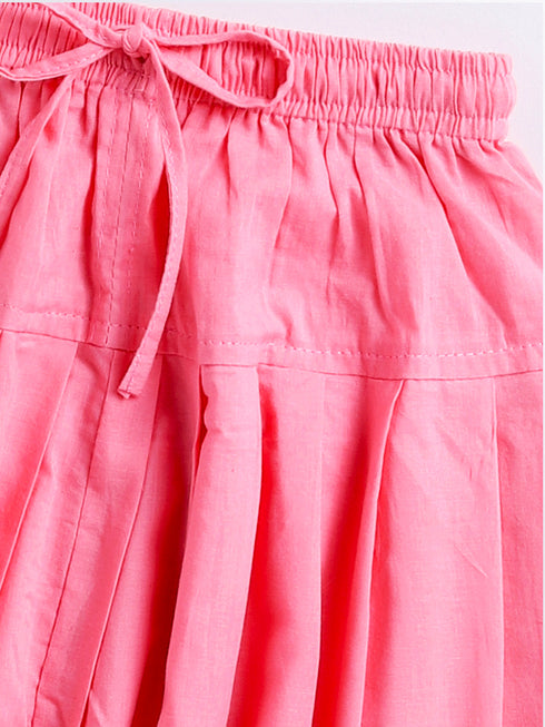 Girl's' Multi Color Kurta And Patiala Set