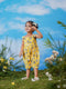 Girl's Yellow Romper