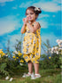 Girl's Yellow Romper