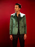 Men's Green Velvet Blazer