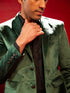 Men's Green Velvet Fancy Blazer