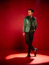 Men's Green Velvet Blazer