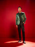 Men's Green Velvet Blazer