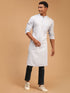 Men's Aqua Blue Organic Cotton Kurta