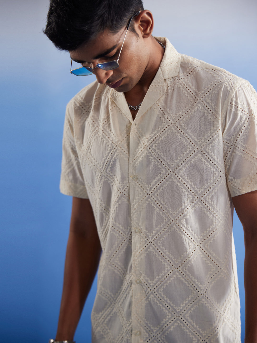Men's Cream Hakooba Shirt